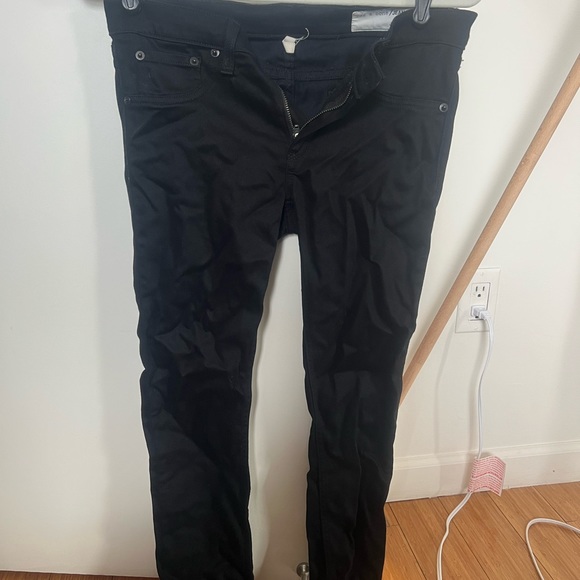Rag and bone black skinny jeans - Picture 1 of 4